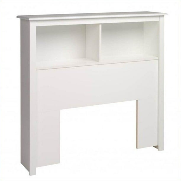 Prepac Twin Bookcase Headboard White Walmart Com Walmart Com