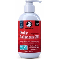 Only Salmon Oil for Dogs & Cats Omega 3 Salmon Oil Supplement for Healthy Skin & Coat 8 oz