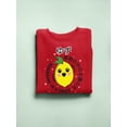 thumbnail image 3 of Kawaii Yuzu Citrus - Japanese Fruit Emoji Graphic Men's Sweatshirt, 3 of 4