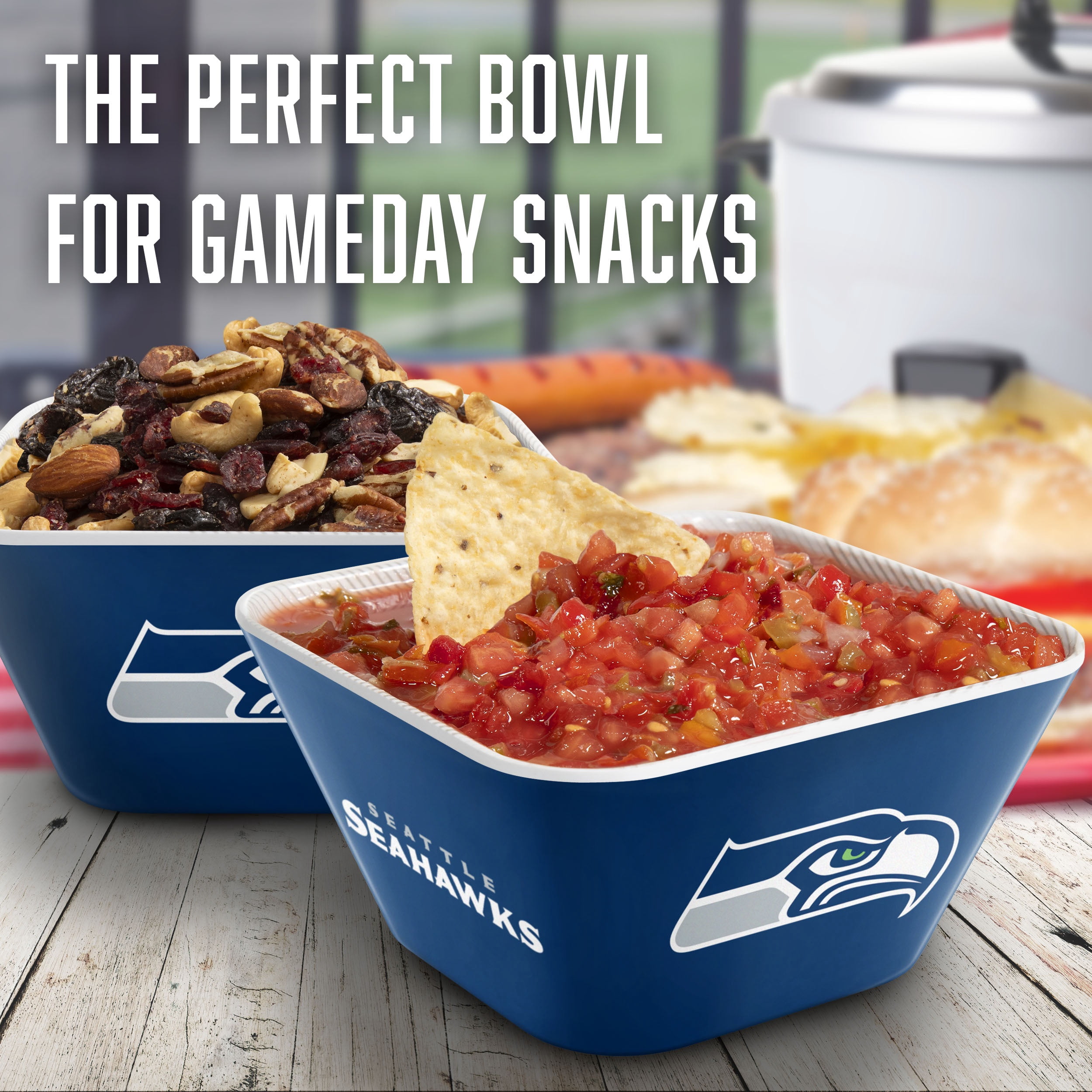 YouTheFan NFL Seattle Seahawks Small Snack Bowl