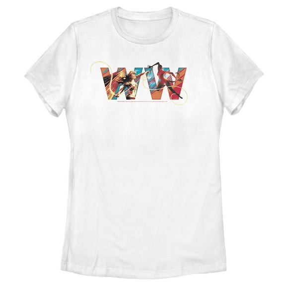 Women's Wonder Woman 1984 Wonderous Battle  Graphic Tee White Large