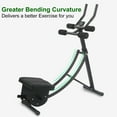 thumbnail image 6 of BIGTREE Ab Machine Core Abdominal Trainer Strength Training Crunch Coaster Machine Height Adjustable Black, 6 of 7