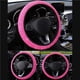 thumbnail image 3 of Sidaley Cubiertas universales suaves y cálidas de felpa, cubierta para volante de coche, estilo de coche, decoración automática para invierno Automoción decorativa y accesorios No.2 Sidaley VI008743-02, 3 of 6
