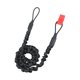 thumbnail image 2 of Correa extensible para kayak, correa para caña de pescar, correa para cañas de pescar, accesorio, cuerda elástica resistente y duradera de 38,6 a 78, Baoblaze Correa de remo para kayak, 2 of 5
