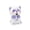 Purple Cat, variant on Voglyf Cooling Clip‑On Mini Fan for Cup & Bowl, Cute Animal Fans Coffee Chiller, Portable Small Clip‑on Cooling Fan for Coffee Mugs Bowls, Desktop Household Daily Use Drink (White Panda)