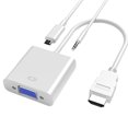 thumbnail image 1 of HD Multimedia Interface To VGA Adapter 1080P HD Video Output Converter For Desktop Laptop Projector PC TV , 1 of 8