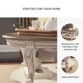 thumbnail image 4 of Signature Design by Ashley Realyn White and Brown Farmhouse Style Coffee Table with Storage Shelf, 4 of 6