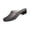 Black, variant on 90s Style Jelly Shoes, Jelly Mesh Ballet Flats Clear Jelly Sandals Slip On Mule Slides Platform Heels Breathable - Trendy Walking Lightweight Running Beach Travel Cruise Vacation, White 7