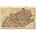 thumbnail image 2 of Hammond 32x22 White Modern Wood Framed Museum Art Print Titled - Kentucky, Tennessee - Hammond 1910 -xx.51 x, 2 of 4