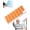 Orange, variant on Monthly Pill Organizer with Lid, Arthritis-Friendly Easy-Open Lids 31 Removable Daily Pill Pods Date Reminder & Travel Case for Vitamins & Medications(Orange)
