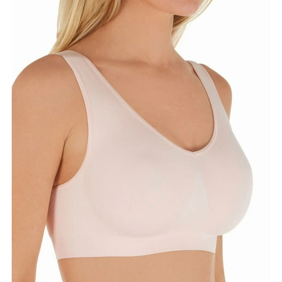 Women's Bali DFBRAL One Smooth U All-Around Smoothing Support Bralette (Blushing Pink L)