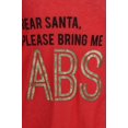 thumbnail image 3 of Material Girl Débardeur Femme Dear Santa, Rouge, Grand, 3 of 3