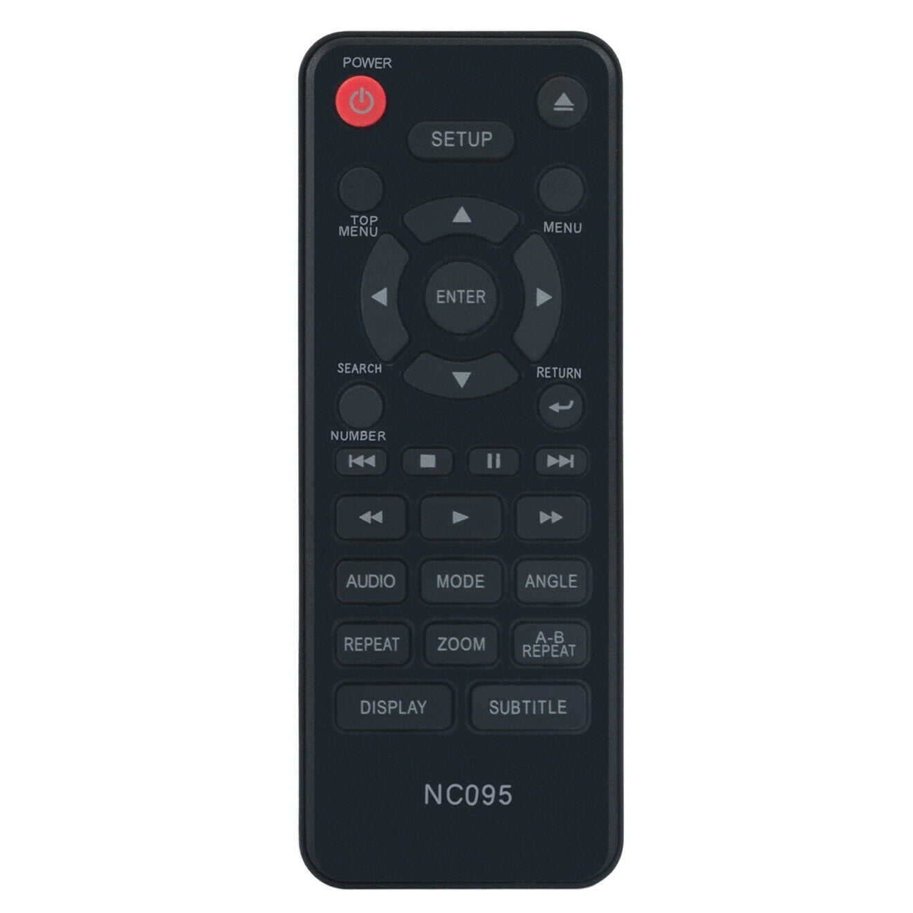 NC095 Replace Remote for Sanyo DVD Player FWDP105 FWDP105F B FWDP175F