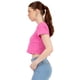 thumbnail image 2 of Playera Crop Básica Manga Corta Para Mujer Quarry Color Rosa Chicle, 2 of 4