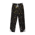 thumbnail image 2 of Vsdgher Spiderweb Bats And A Spider Print Mens Pajama Pants Sleep & Lounge Pants, PJ Bottoms With elastic waistb and Pockets, 2 of 5