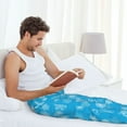 thumbnail image 6 of Snowflakes Men'S Pajama Pants Soft Sleep Lounge Pants Pjs Bottoms With Pockets X-Large, 6 of 6