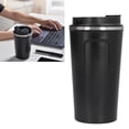 thumbnail image 4 of Insulated Coffee Cup, Black Thermal Coffee Mug  For Office For Party For Home, 4 of 8