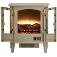 HearthPro Cream Infrared Electric Fireplace Stove SP5623