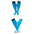 thumbnail image 2 of Lian LifeStyle Men's 1 Pair Exceptional Knee High Sports Socks For Soccer, Softball, Basketball and Many Other Sports Size 6-9 XL0020-04(Sky Blue), 2 of 4