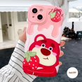 thumbnail image 3 of Estuche Infinix Hot 12 Play 20 12i 9 8 11 11s 10T 10 20s 10s 11s NFC Smart 6 Plus 5 4 4 10Lite Note 8 10Pro 12Pro Cute Winnie The Pooh Strawberry Bear Lotso Funda Blanda, 3 of 3