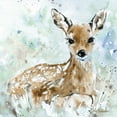 thumbnail image 2 of Robinson, Carol 12x12 Gold Ornate Wood Framed with Double Matting Museum Art Print Titled - Fawn, 2 of 4