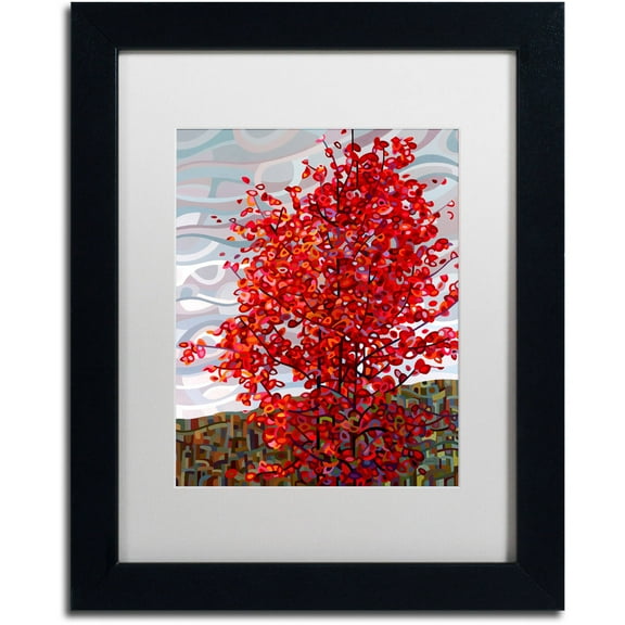 Mandy Budan 'Passing Storm' Matted Framed Art