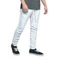 thumbnail image 5 of G-Style USA Men's Hip Hop Slim Fit Track Pants - Athletic Jogger Scrunched - White - 5X-Large, 5 of 5