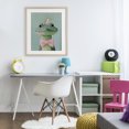 thumbnail image 3 of Stupell Industries Contemporary Crocodile & Bird with Bowtie Birch Framed Print Under Glass, 17 x 21, by The Prints Vibe, 3 of 8