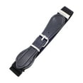 thumbnail image 3 of Cinturón infantil elástico ajustable para la cintura, elegante y con diseño de cuero sintético PU. Negro, 3 of 9