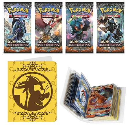 Totem World 1 Sun And Moon Burning Shadows Booster Pack With A Detective Pikachu Mini Binder Collectors Album For Pokemon Cards
