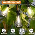 thumbnail image 3 of Guirnaldas de luces para exterior Brightever, 3 colores, regulables, 30 m, con control remoto, 3 of 7