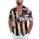 thumbnail image 1 of Conjunto De 2 Piezas De Camiseta Y Pantalones Cortos Deportivos De Manga Corta Para Hombre, 1 of 4