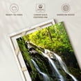 thumbnail image 6 of Elephant Stock Hana Waterfalls Wall Art - Vertical Canvas Wall Art - Living Room Wall Decor - Nature Canvas - Green And Yellow Decor - 8" x 12", 6 of 8