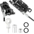 thumbnail image 4 of S SERENABLE Bike Hydraulic Brakes Fitting Banjo Easy Installation Attachment Hose Insert Silver, 4 of 6