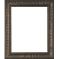 thumbnail image 2 of 3" Polystyrene French Ornate Picture Frame by WholesaleArtsFrames-com 8x12 1946 Series - Ancient Silver Pewter - Made In USA, 2 of 5