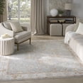 thumbnail image 6 of Nourison Asher 7'10" x 10'4" Blue Ivory Vintage Indoor Rug, 6 of 9