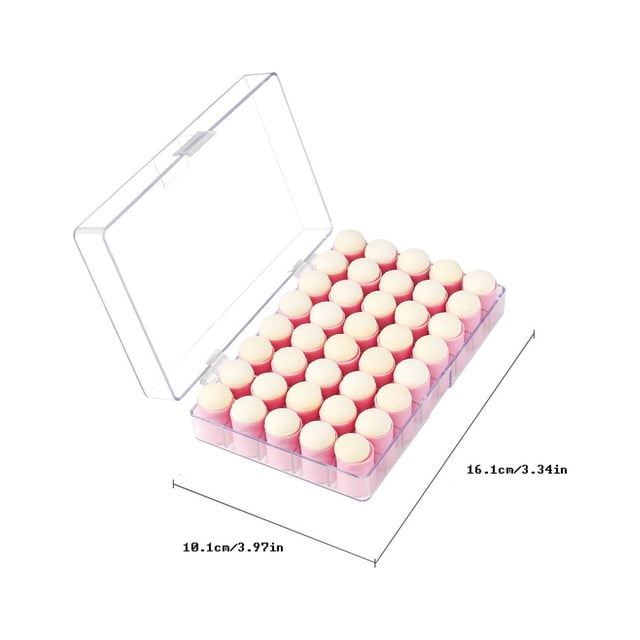 CEHVOM DIY Sponge Finger Cover For Finger Painting, Pack Of 40 Clearance