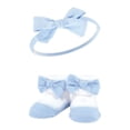 thumbnail image 4 of Hudson Baby Infant Girls Headband and Socks Giftset, Red Blue, One Size, 4 of 5