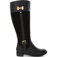 thumbnail image 3 of Karen Scott Womens Deliee 2 Faux Leather Riding Boots Black 7 Medium (B,M), 3 of 3