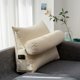thumbnail image 1 of Cojín de sofá Almohada triangular simple Almohada extraíble y lavable Respaldo de sala de estar, 1 of 6
