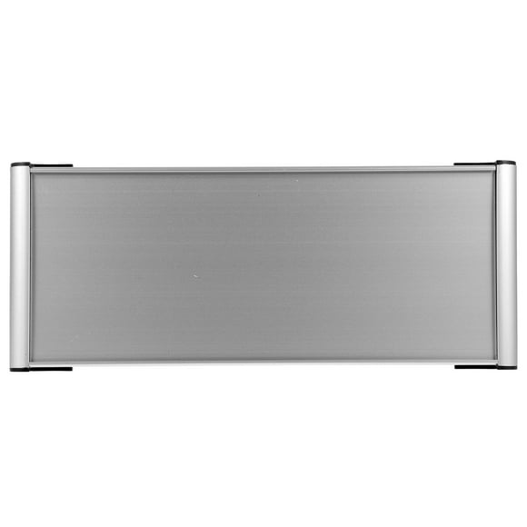 Blank Department Sign Metal Signs Name Plate for Wall Office Table Desk Personalized
