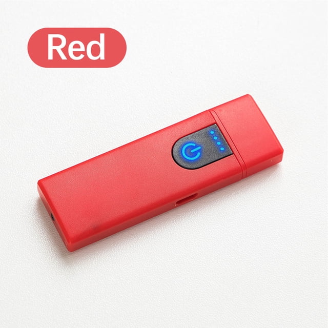 Electronic Lighter, Smart Electric Lighter, Mini USB Lighter Charging Touching Induction Heating Wire Personalized Charging Windproof Flameless Lighter Clearance