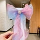 thumbnail image 4 of Pinza para el pelo con lazo para niña, accesorio para el pelo con forma de princesa, con diseño de nieve y hielo, 4 of 6