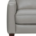 thumbnail image 4 of Summit 3 Piece Greige Leather Sectional Sofa, 4 of 7