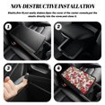 thumbnail image 5 of Chririnla Comfort Auto Armrest Cover Pad for Most Vehicles, Stretch Armrest Cover Cushion Polyester Fabric Auto Armrest Pad Horse Rose Derby Pattern, 5 of 6