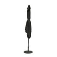 thumbnail image 2 of Bimini 6.5-ft x 10-ft Rectangular Market Umbrella - Black - Polyester Canopy, 2 of 9