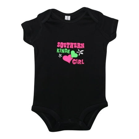Girls Black Bodysuit - Baby Girls Black