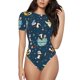 thumbnail image 1 of Fotbe Space Sleeping Panda Body de Mujer con Cuello Redondo y Mangas Cortas, Sin Mangas Ajustado, Suave, Cómodo y Básico-XX-Large, 1 of 7