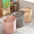 thumbnail image 4 of Organizador del hogar Baoblaze compartimiento de almacenamiento cesto plegable Rosado, 4 of 8