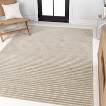 JONATHAN Y SCANDINAVIAN 5 x 8 Area Rug, Aarhus Minimalist Striped - Beige/Cream, SCN102C-5
